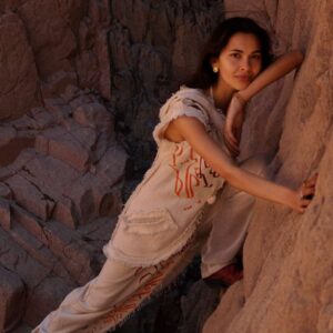 Calligraphy twin set