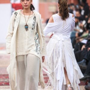 Twin set calligraphy